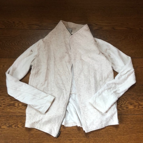 Anthropologie Dolan Heather Oatmeal Jacket S - Picture 1 of 7